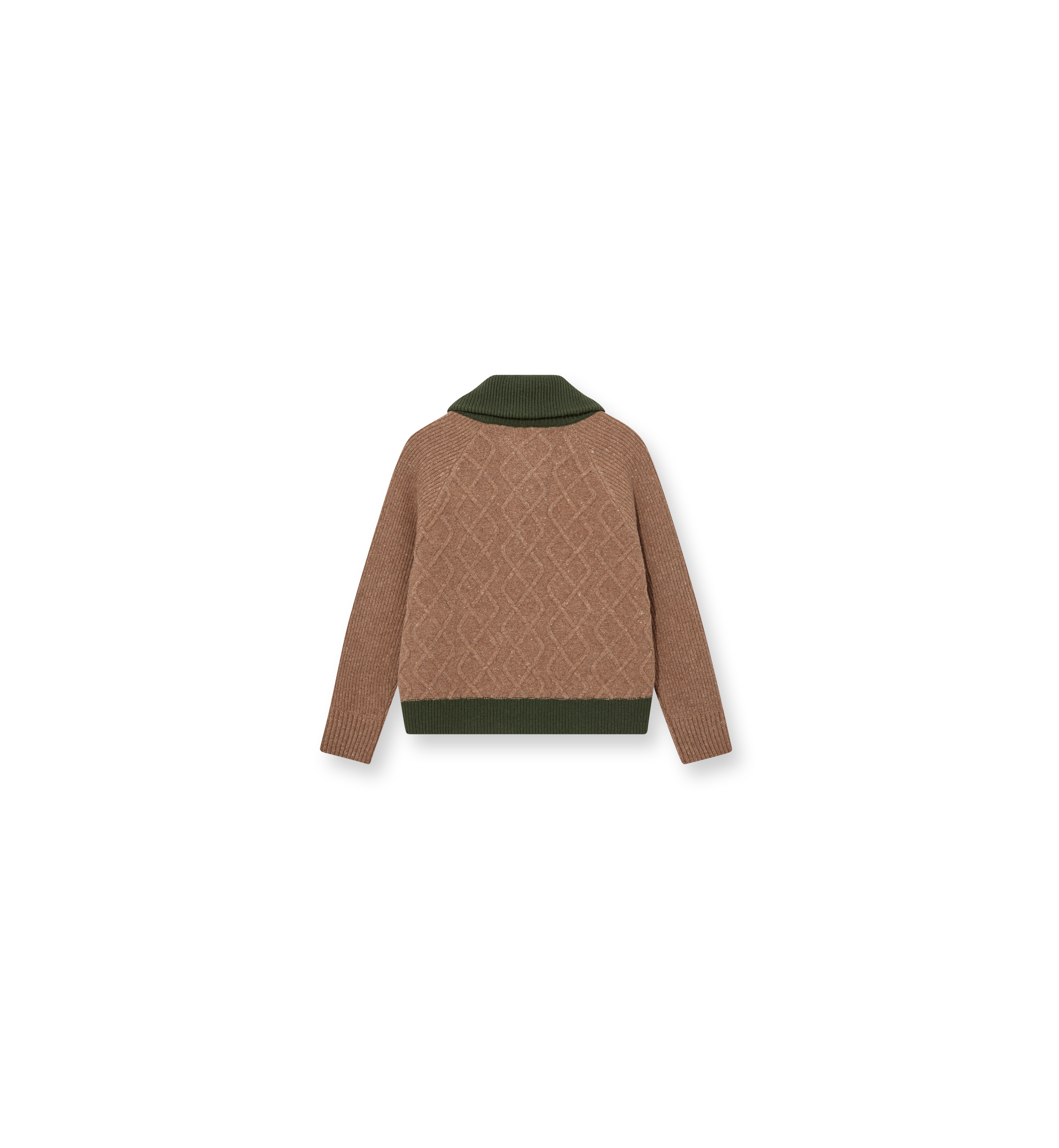 Packshot / Brown Melange / Back